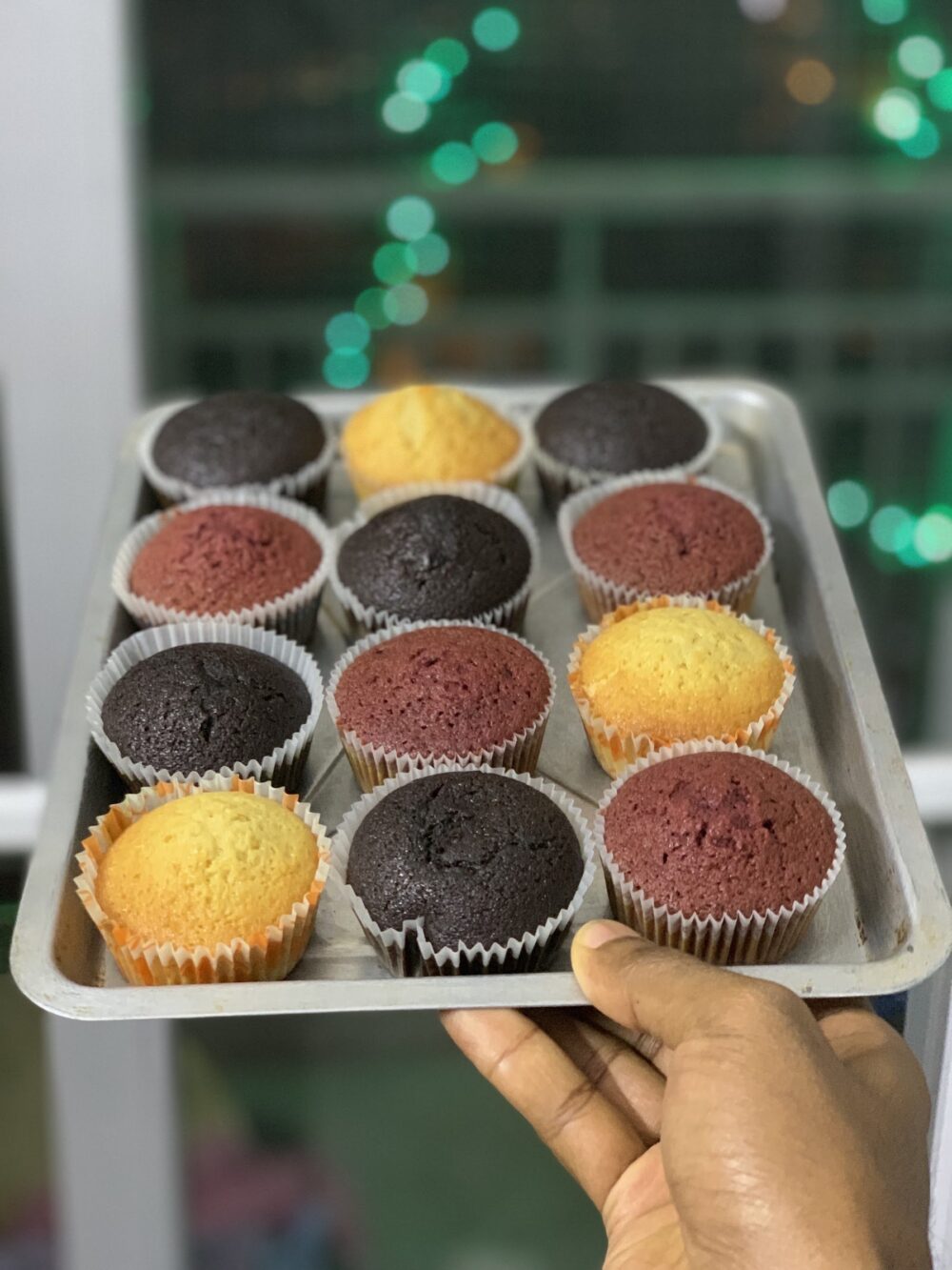 Cupcakes by the tray